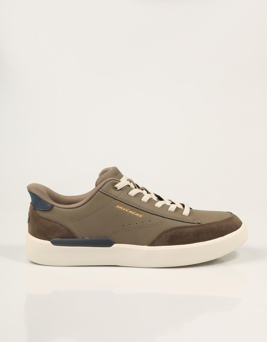 ZAPATOS SKECHERS SLIP INS TAUPE 211370 en color Taupe