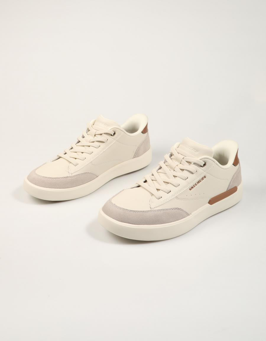 ZAPATOS SKECHERS SLIP INS OFF WHITE 211370 en color Hielo