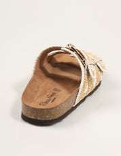 REBECCA HOPE 2 HEBILLAS RAFIA HIELO 91167