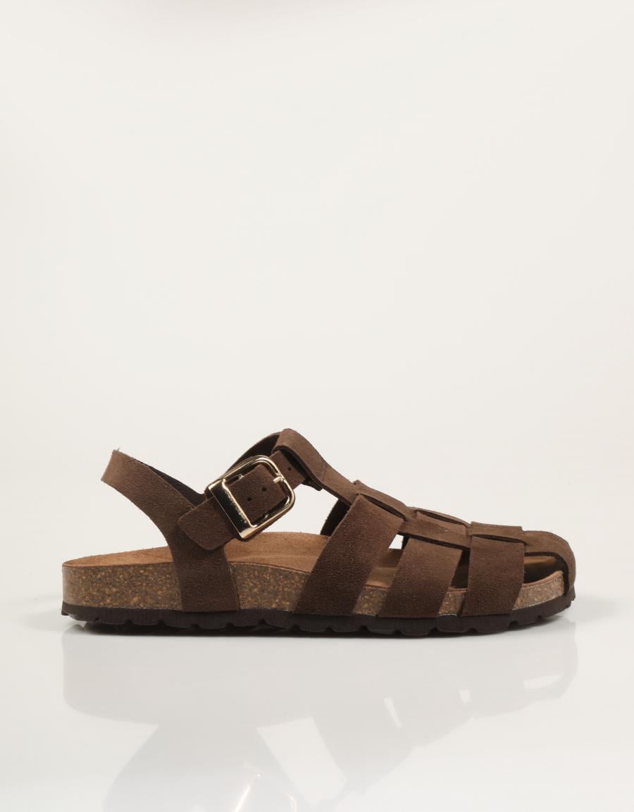 SANDALIAS REBECCA HOPE CANGREJERA GRUN CHOCOLATE 01824321 en color Marron