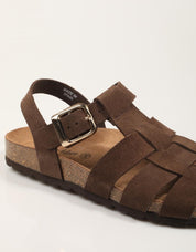 SANDALIAS REBECCA HOPE CANGREJERA GRUN CHOCOLATE 01824321 en color Marron
