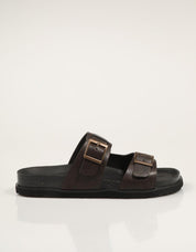 SANDALIAS REBECCA HOPE 2  HEBILLAS BROWN 01824328 en color Marron