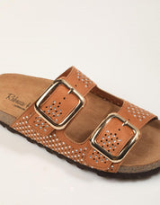 SANDALIAS REBECCA HOPE BIO LASER TAUPE en color Taupe