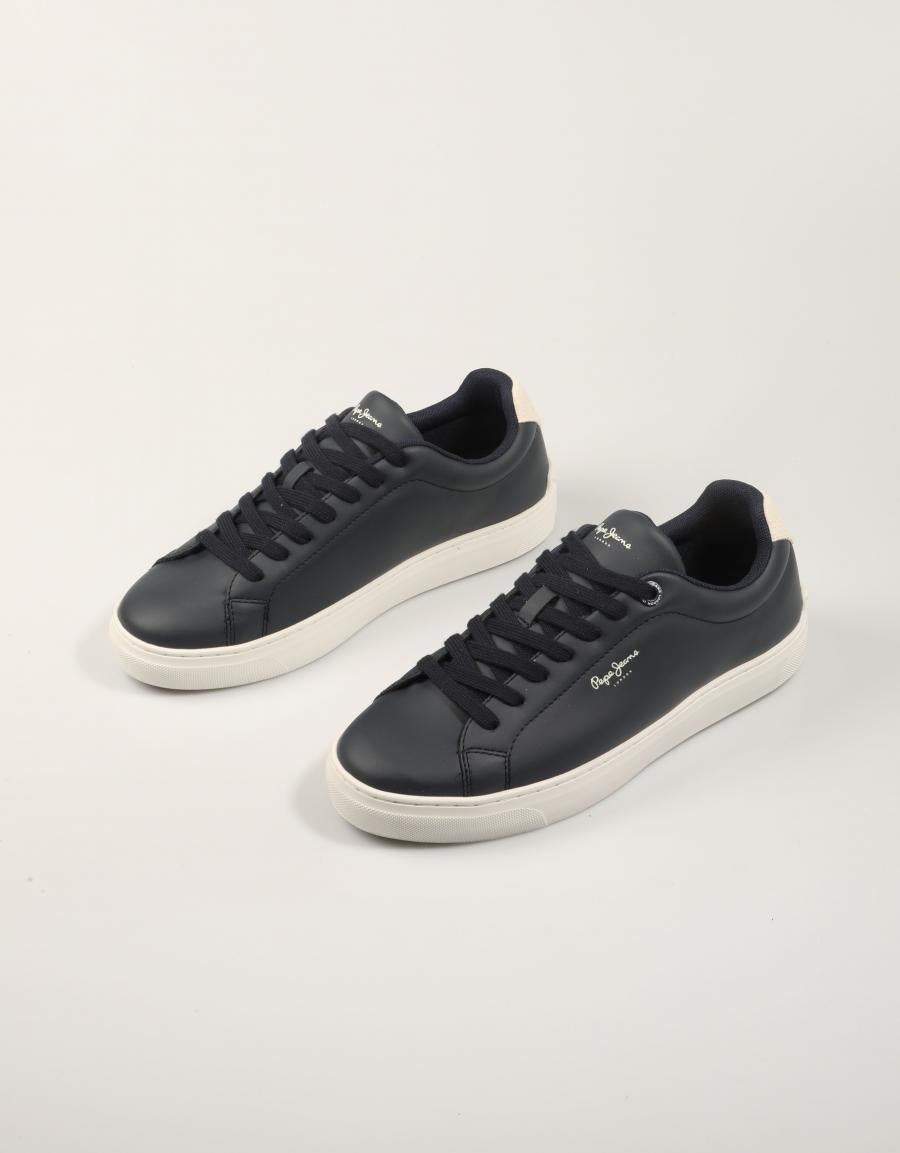 ZAPATILLAS PEPE JEANS CAMDEN MODE PMS000062 NAVY en color Azul marino