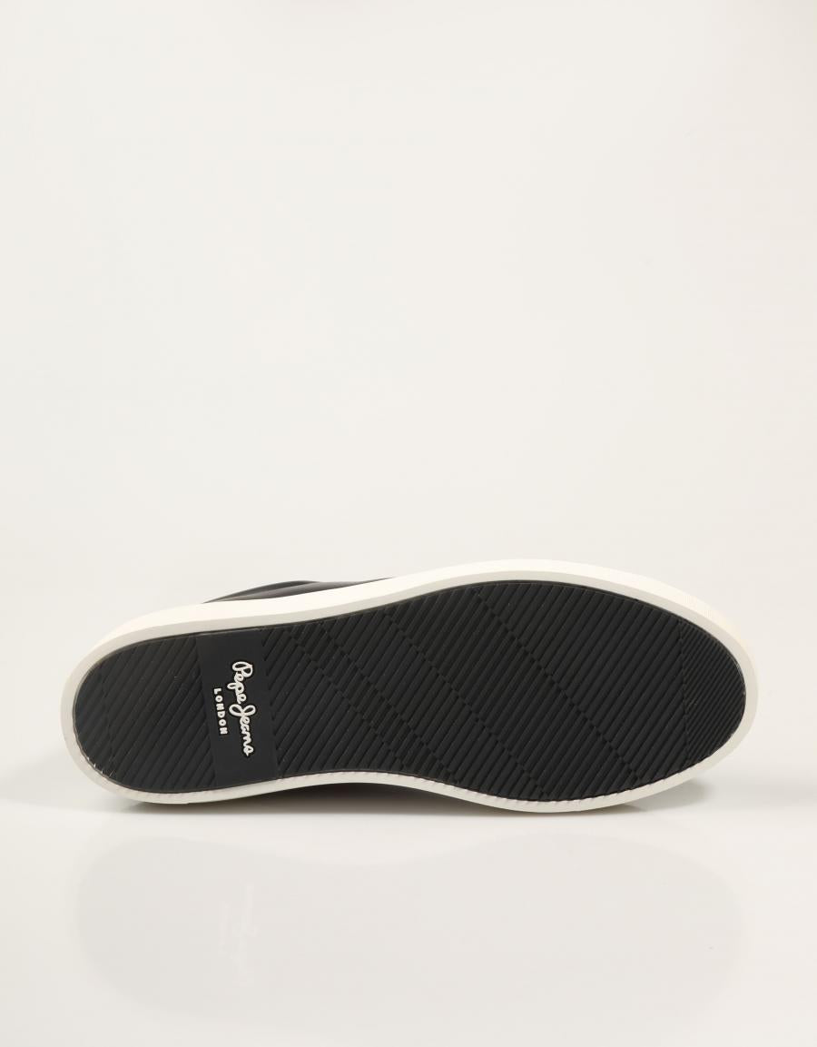 ZAPATILLAS PEPE JEANS CAMDEN MODE PMS000062 BLACK en color Negro