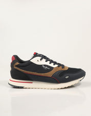 ZAPATILLAS PEPE JEANS BEXLEY ESSENCE PMS400047 NAVY en color Azul marino
