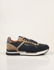 ZAPATILLAS PEPE JEANS HAILON BASIC PMS400037 NAVY en color Azul marino