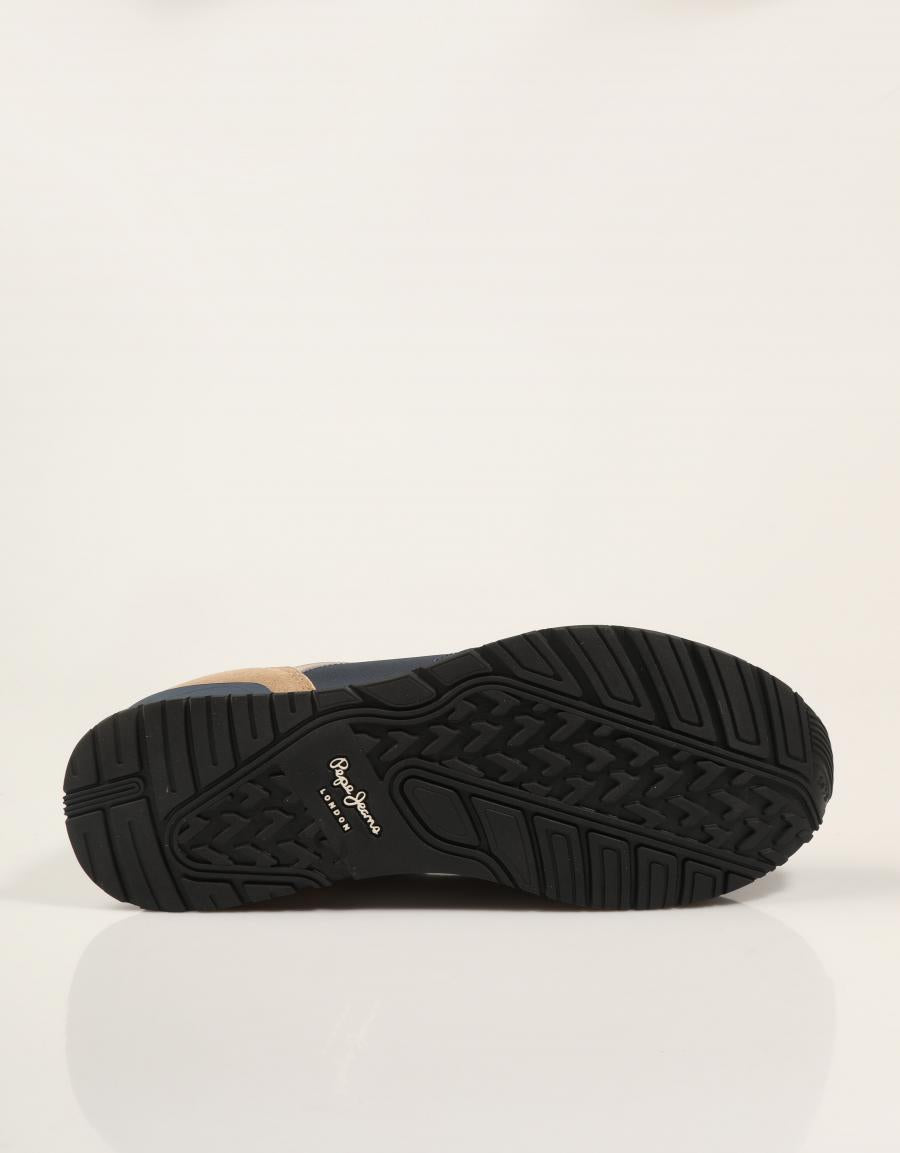 ZAPATILLAS PEPE JEANS HAILON BASIC PMS400037 NAVY en color Azul marino