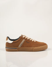 ZAPATILLAS PEPE JEANS KENTON SUEDE PMS300032 C.BEIGE en color Beige