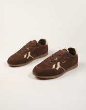 ZAPATILLAS PEPE JEANS DAZE BLOCK PMS300036 D.BROWN en color Marron