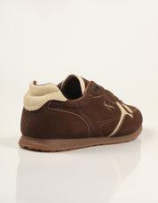 ZAPATILLAS PEPE JEANS DAZE BLOCK PMS300036 D.BROWN en color Marron