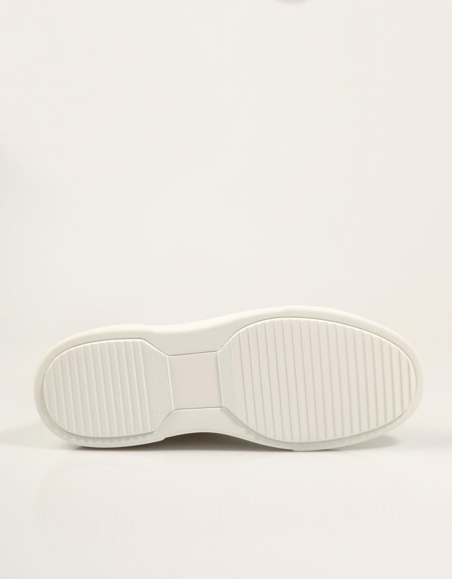 ZAPATILLAS PEPE JEANS COLINS BASIC PMS000067 WHITE en color Blanco