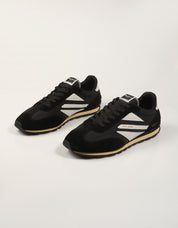 ZAPATILLAS PEPE JEANS JASON RETRO PMS400051 BLACK en color Negro