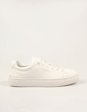 ZAPATILLAS PEPE JEANS CAMDEN HISS PLS000045 WHITE en color Blanco