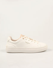ZAPATILLAS PEPE JEANS CAMDEN BRIGHT PLS000038 WHITE en color Blanco