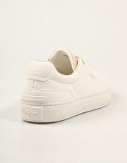 ZAPATILLAS PEPE JEANS CAMDEN BRIGHT PLS000038 WHITE en color Blanco