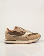 ZAPATILLAS PEPE JEANS BEXLEY ESSENCE PLS400039 C.BROWN en color Marron