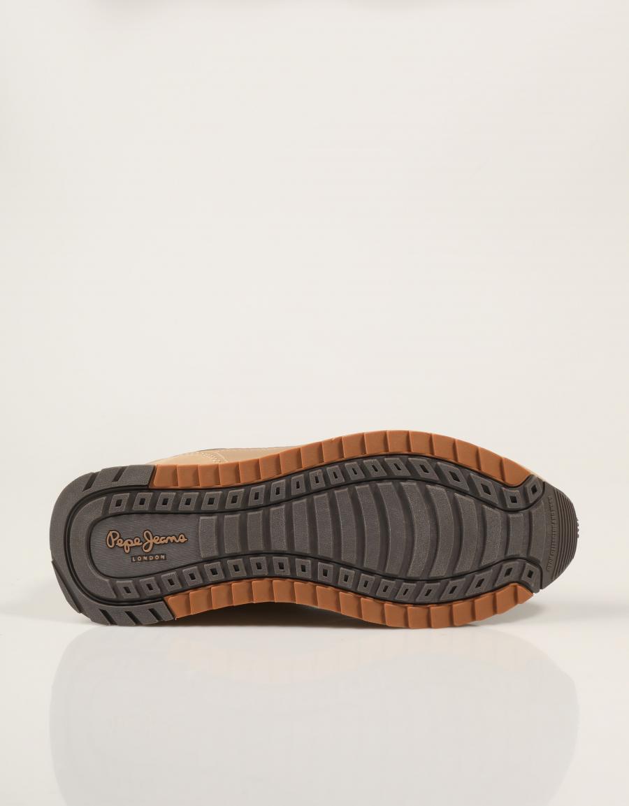 ZAPATILLAS PEPE JEANS BEXLEY ESSENCE PLS400039 C.BROWN en color Marron