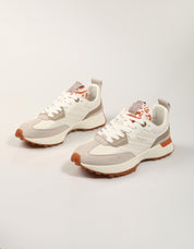 ZAPATILLAS PEPE JEANS LUCKY FIERCE PLS600067 WHITE en color Blanco