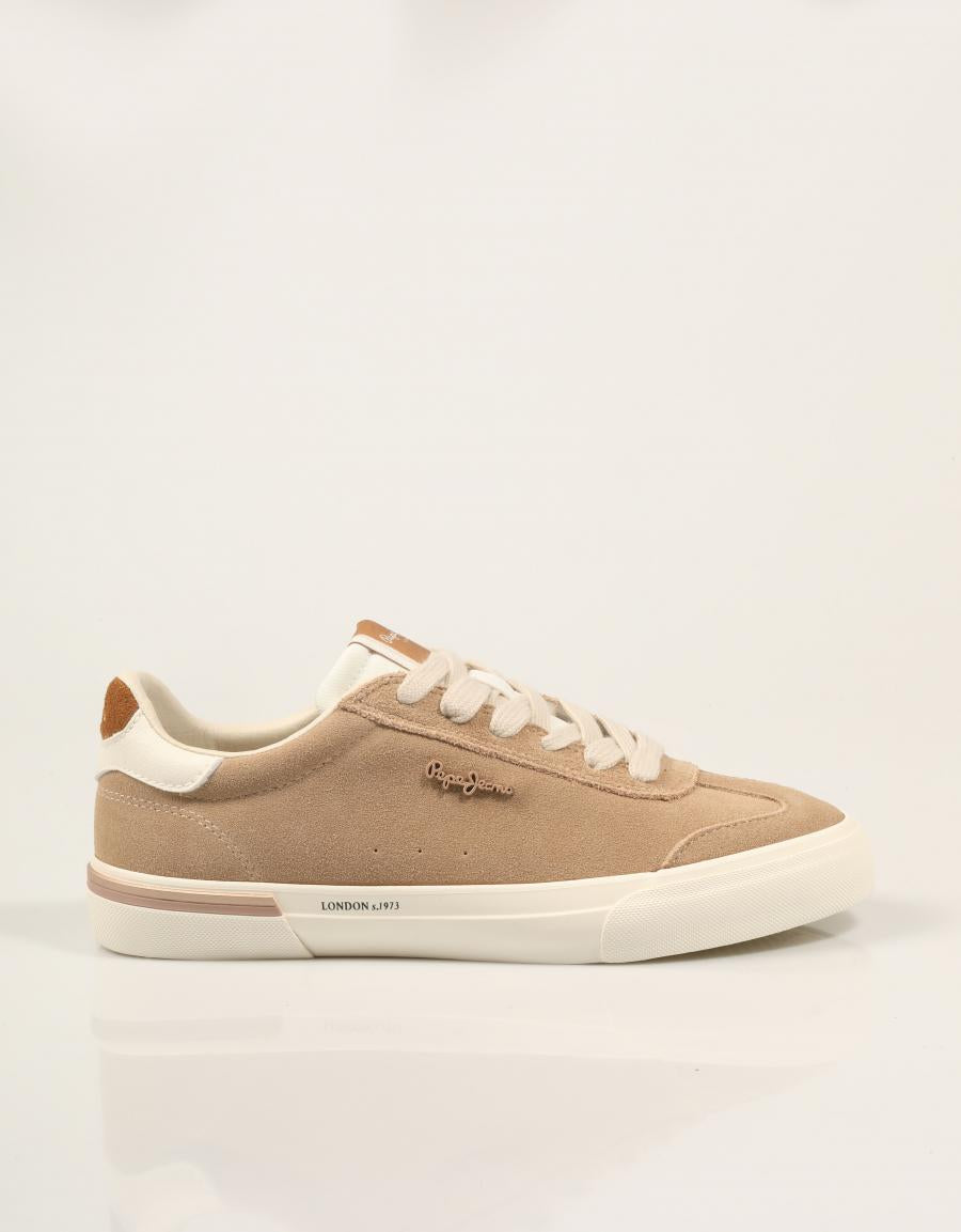 ZAPATILLAS PEPE JEANS KENTON NUANCE PLS300032 BEIGE en color Beige