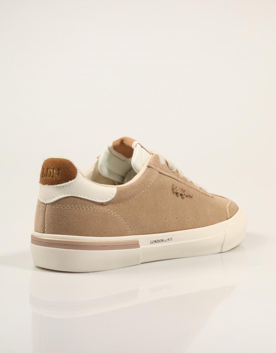 ZAPATILLAS PEPE JEANS KENTON NUANCE PLS300032 BEIGE en color Beige