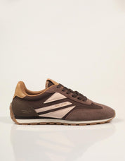 ZAPATILLAS PEPE JEANS JANE SPORTY PLS400045 C.BROWN en color Marron