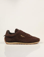 ZAPATILLAS PEPE JEANS JANE BOHO PLS400041 D.BROWN en color Marron