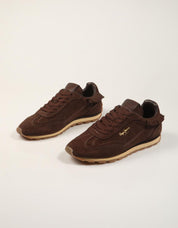 ZAPATILLAS PEPE JEANS JANE BOHO PLS400041 D.BROWN en color Marron