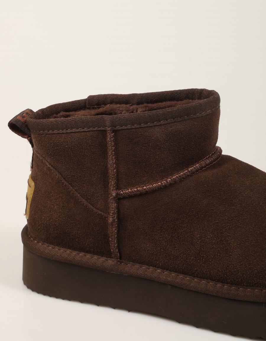 BOTINES PEPE JEANS DISSY YOUNG PLS50536 C.BROWN en color Marron