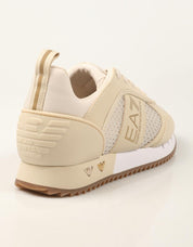 ZAPATILLAS ARMANI EA7 SNEAKER WHITE AF18610 en color Beige