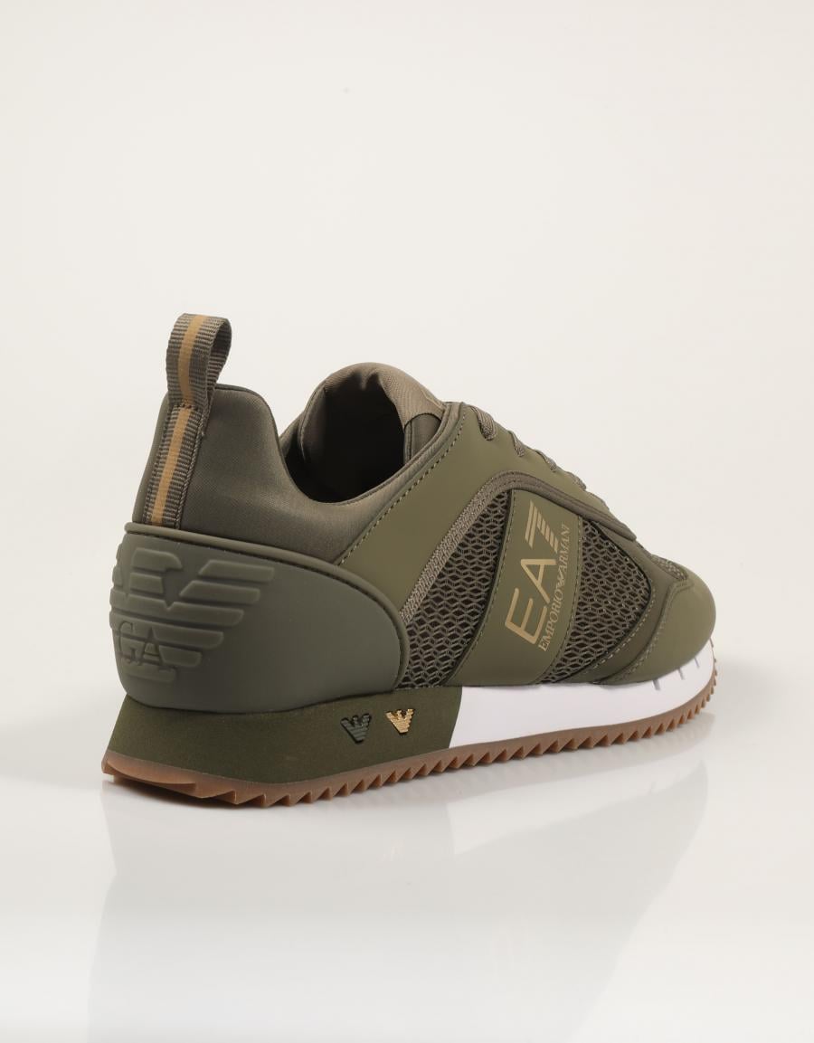 ZAPATILLAS ARMANI EA7 SNEAKER KHAKI AF18610 en color Kaki