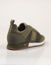 ZAPATILLAS ARMANI EA7 SNEAKER KHAKI AF18610 en color Kaki