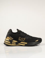 ZAPATILLAS ARMANI EA7 CRUSHER BLACK AF18639 en color Negro