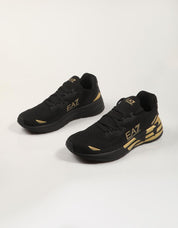 ZAPATILLAS ARMANI EA7 CRUSHER BLACK AF18639 en color Negro
