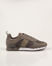 ZAPATILLAS ARMANI EA7 SNEAKER NAVY AF18610 FALCON GOLD en color Marron