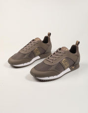 ZAPATILLAS ARMANI EA7 SNEAKER NAVY AF18610 FALCON GOLD en color Marron