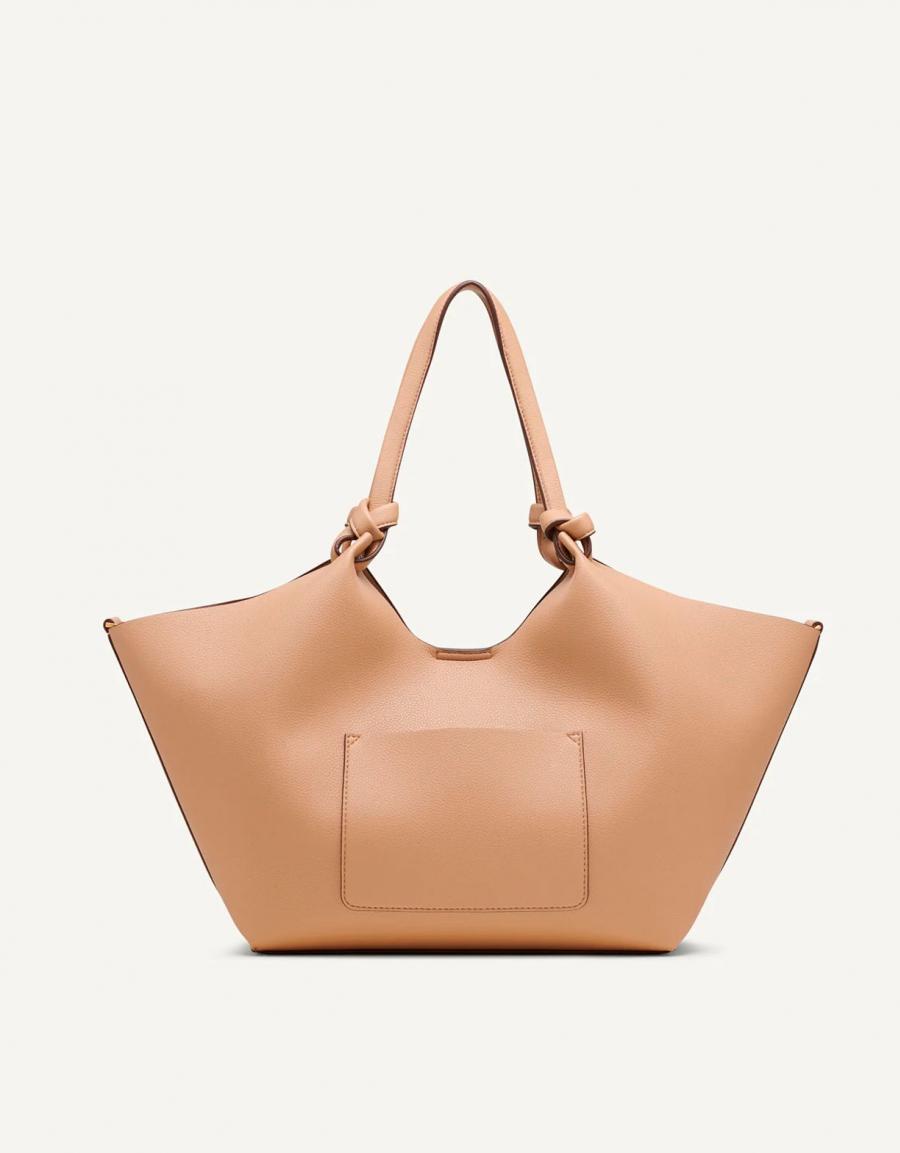 BOLSO DKNY PAULA MD TOTE CAPUCCINO R42BAE49 en color Beige