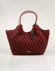 BOLSO DKNY PAULA MD TOTE RHYTHM RED R62AZE49 en color Burdeos