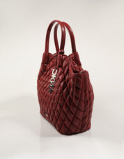 BOLSO DKNY PAULA MD TOTE RHYTHM RED R62AZE49 en color Burdeos