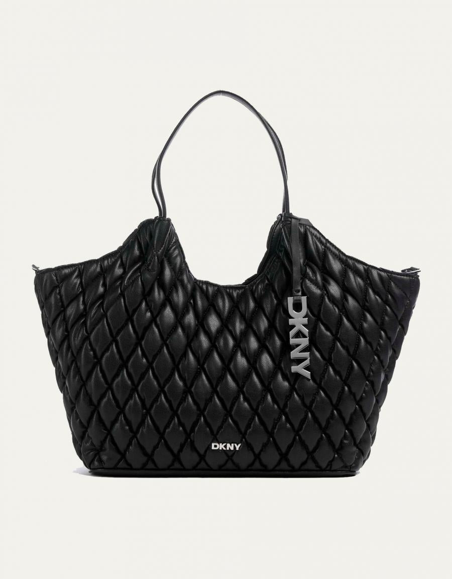 BOLSO DKNY PAULA MD TOTE BLACK R62AZE49 en color Negro