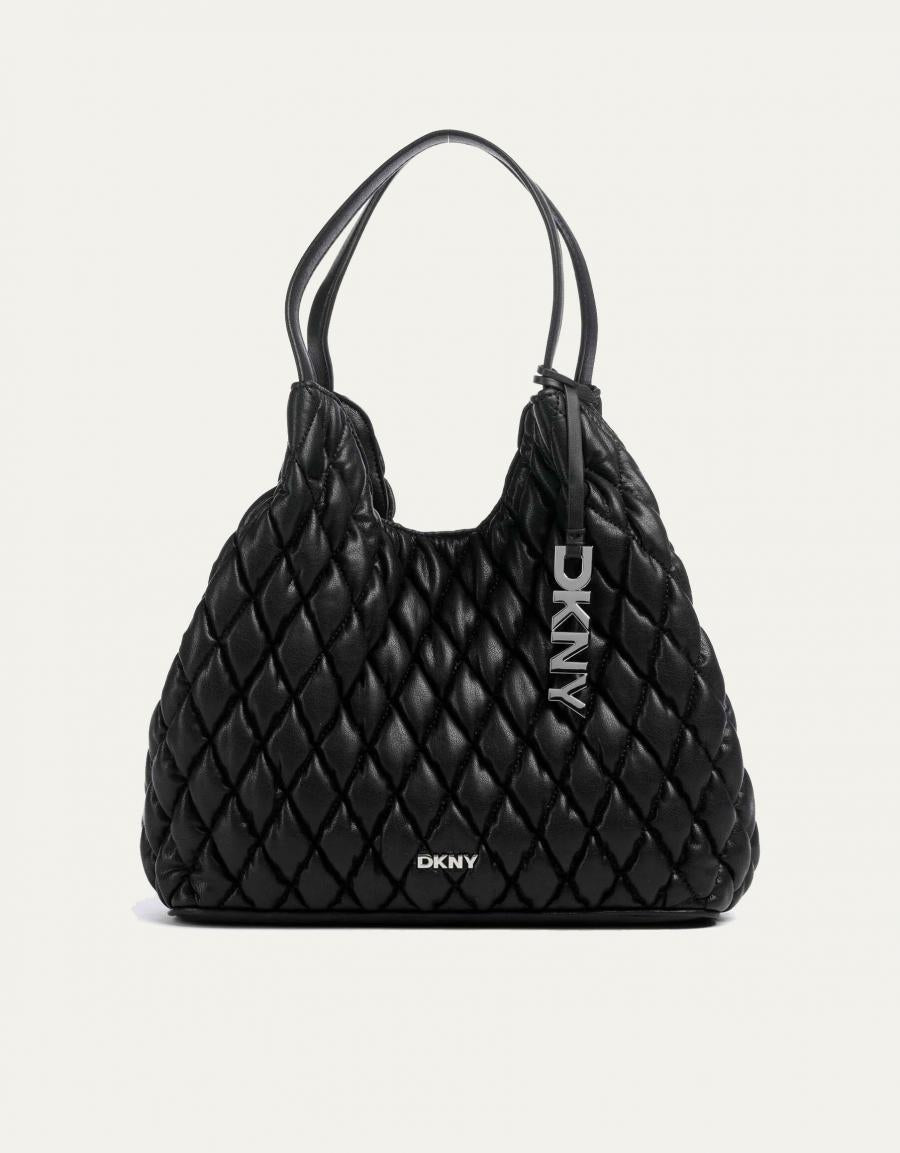 BOLSO DKNY PAULA MD TOTE BLACK R62AZE49 en color Negro