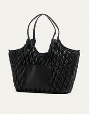 BOLSO DKNY PAULA MD TOTE BLACK R62AZE49 en color Negro