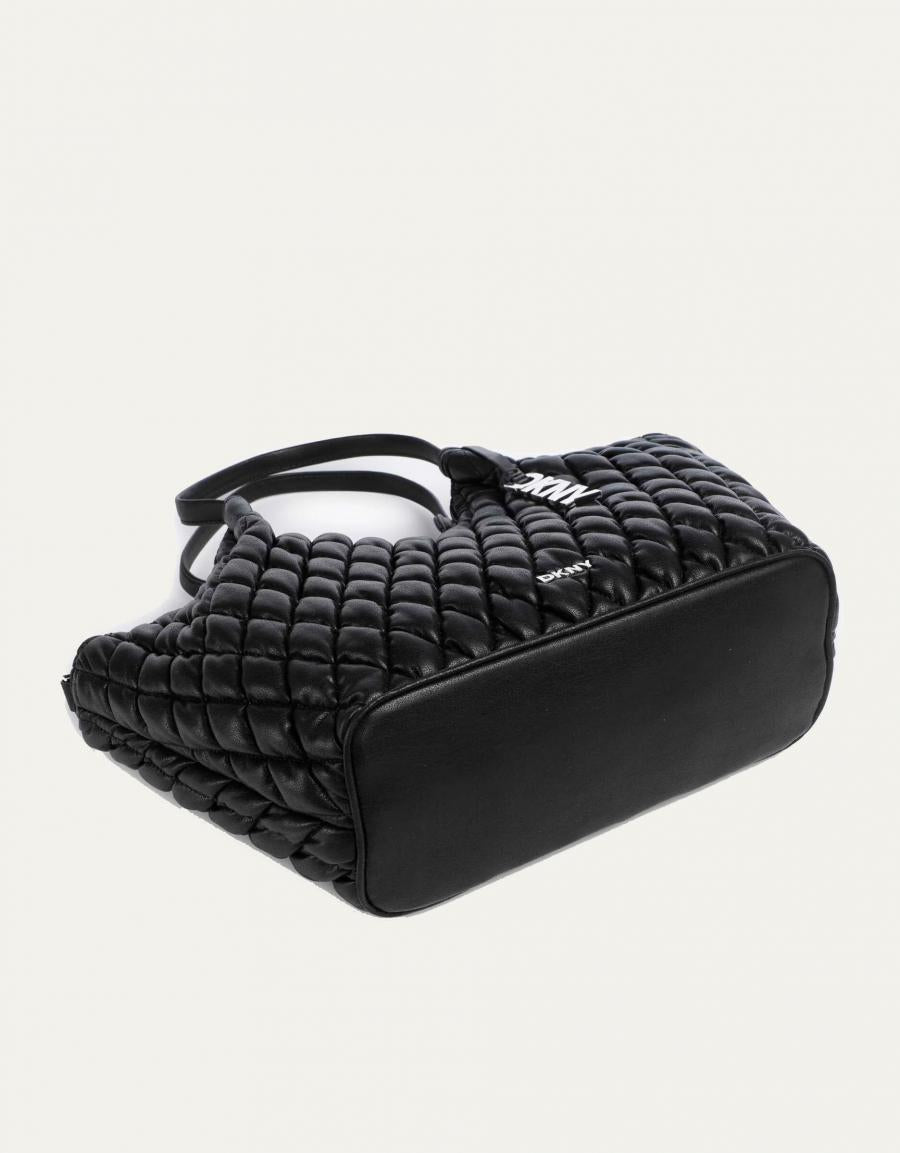 BOLSO DKNY PAULA MD TOTE BLACK R62AZE49 en color Negro