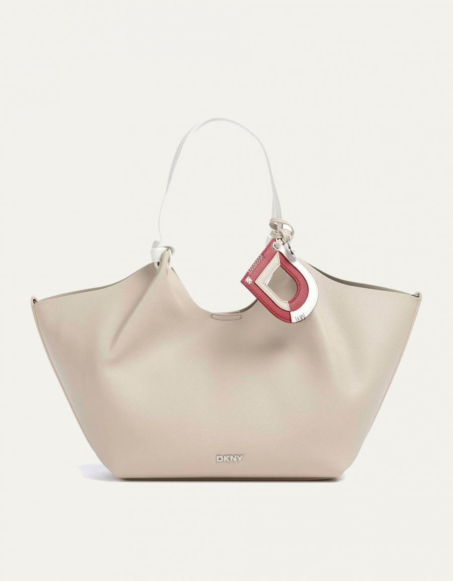 BOLSO DKNY `PAULA MD TOTE LT TAUPE R62AAE49 en color Taupe