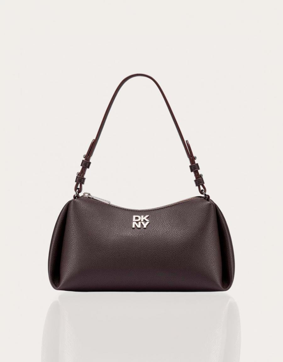 BOLSOS DKNY REMY SHOULDER BAG COFFE R423AE54 en color Negro