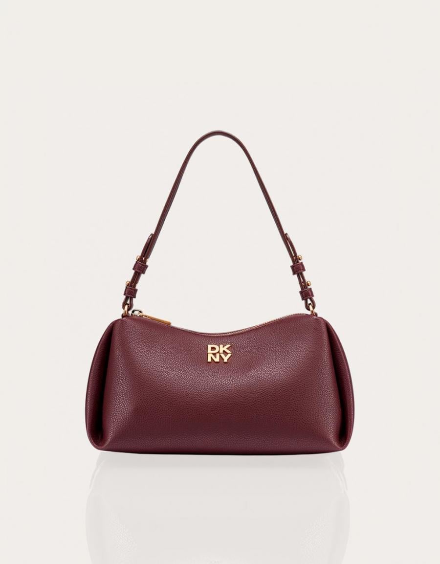 BOLSOS DKNY REMY SHOULDER BAG SANGRIA R423AE54 en color Burdeos