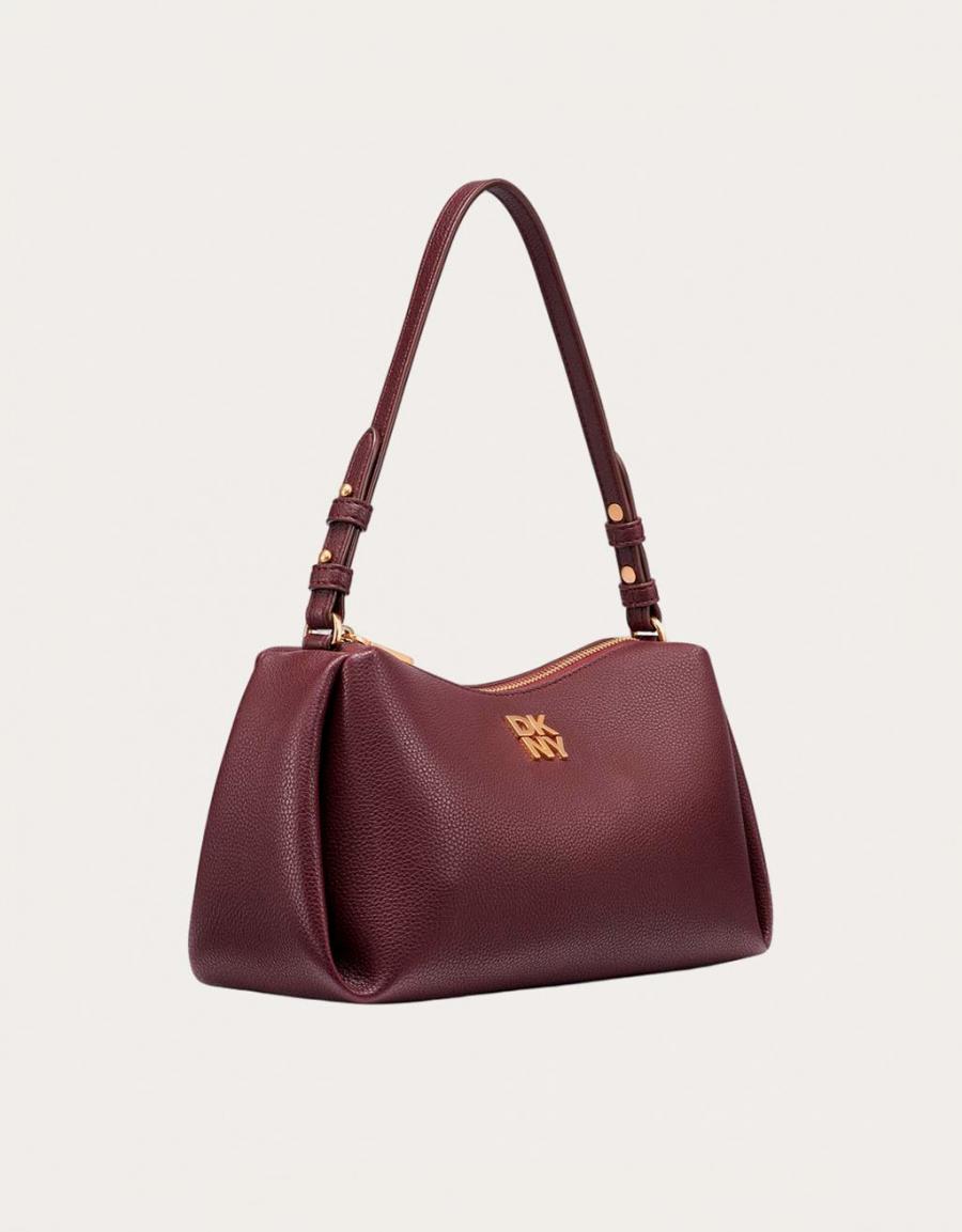 BOLSOS DKNY REMY SHOULDER BAG SANGRIA R423AE54 en color Burdeos