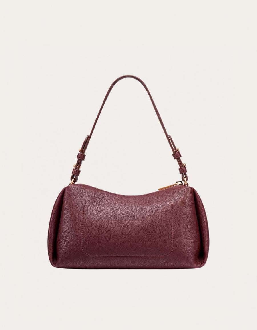 BOLSOS DKNY REMY SHOULDER BAG SANGRIA R423AE54 en color Burdeos