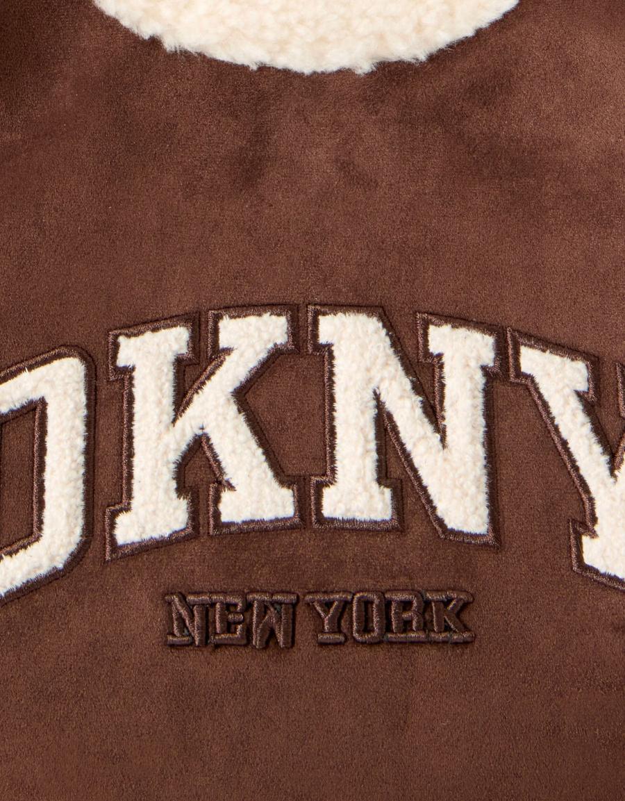 BOLSOS DKNY PAULA MD TOTE COFFE BEAN R63ACE49 en color Marron