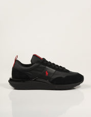 ZAPATILLAS POLO RALPH LAUREN TRAIN 89 BLACK 809P01638002 en color Negro